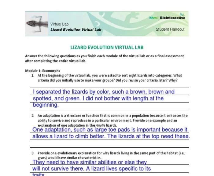 Evolution natural and artificial selection gizmo answer key