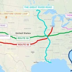 Journeys across the united states in the mid-1800s